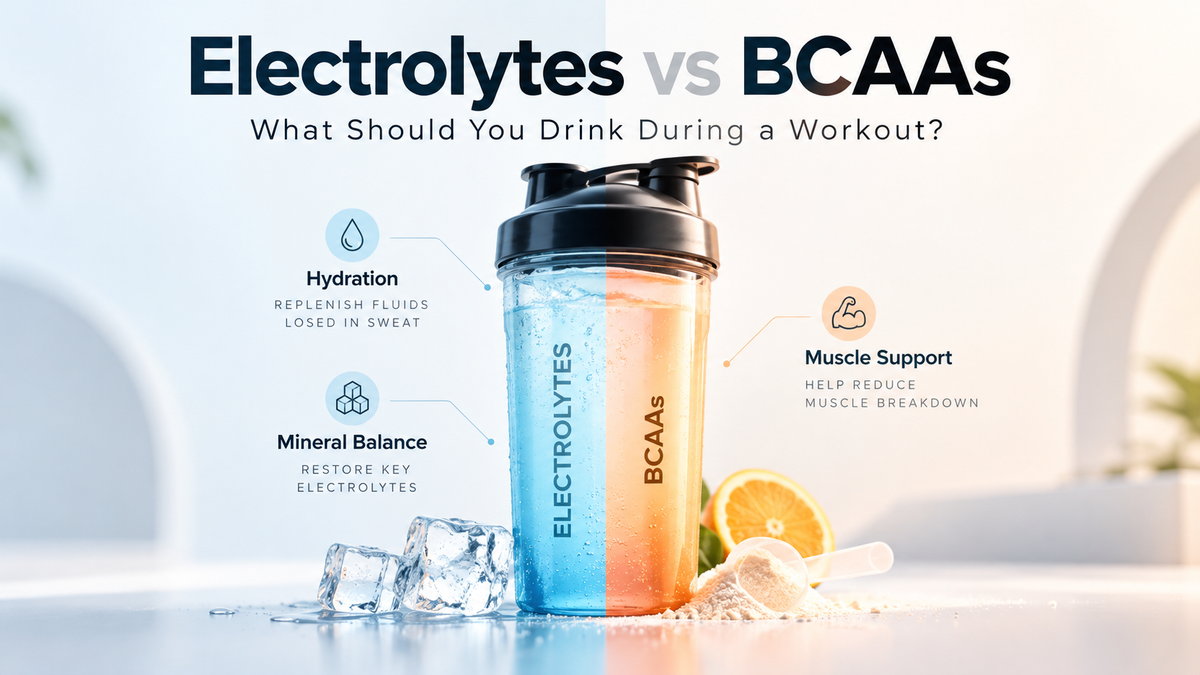 Electrolytes vs BCAAs: What Should You Drink During a Workout?