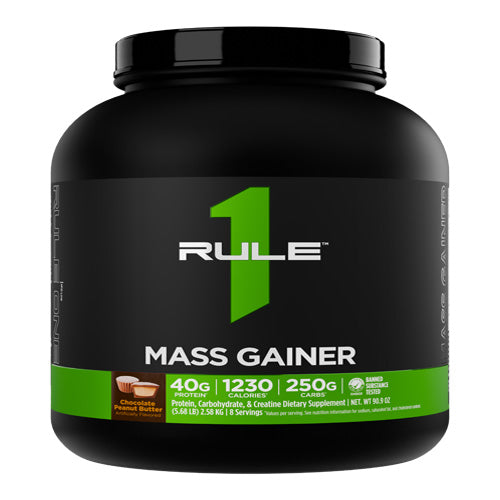 Rule 1 Mass Gainer - 5LB - Chocolate Peanut Butter