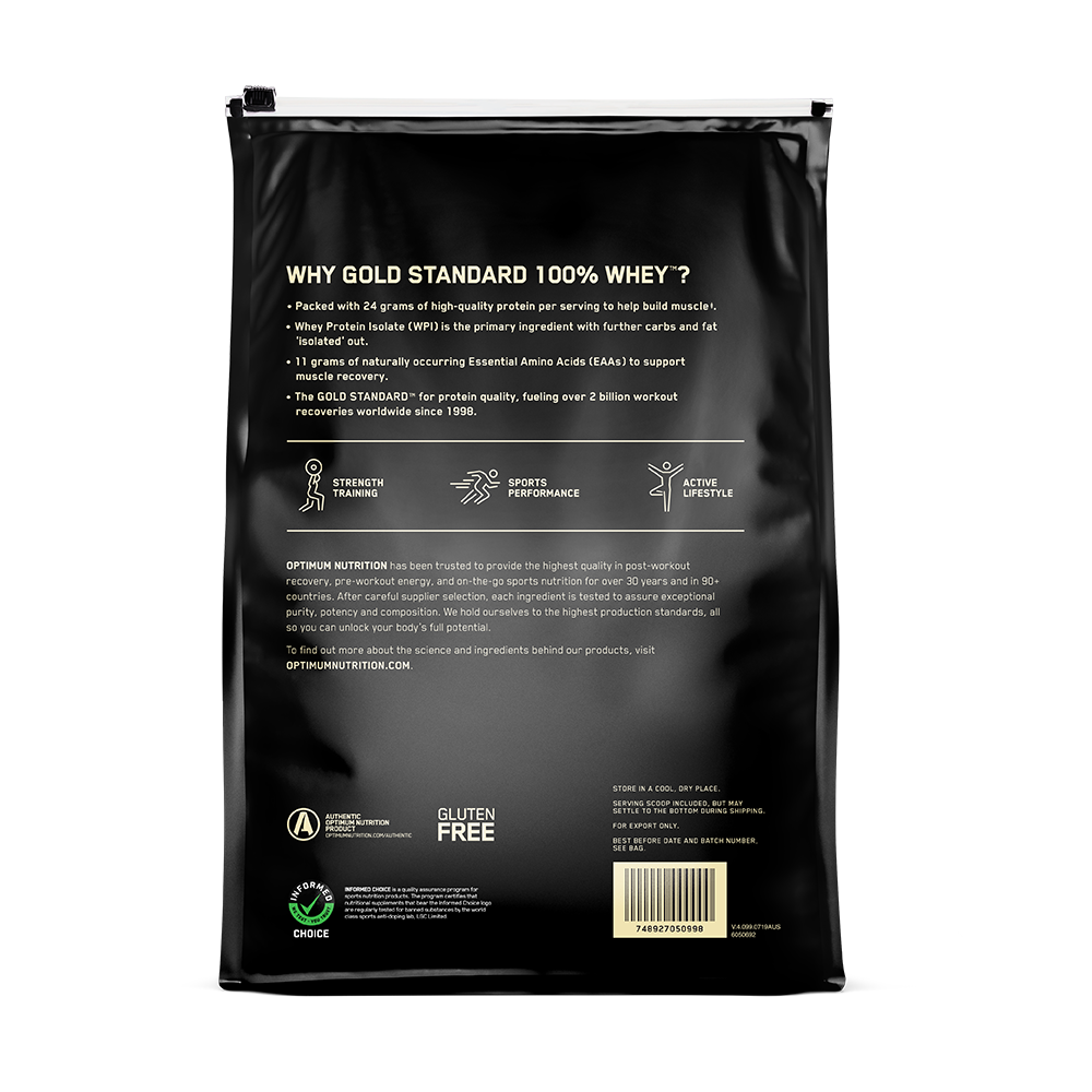 ON GOLD STANDARD 100% WHEY- 4.55KG