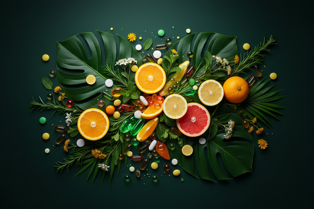 Vitamins and health supplements